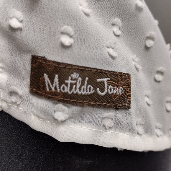 Matilda Jane Swiss Dot Sheer Top - Picture 3 of 9